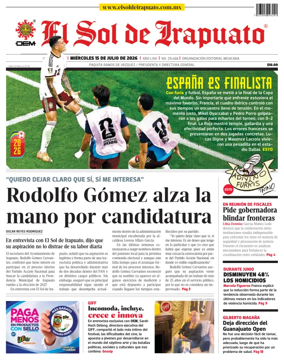 Cover of El Sol de Irapuato
