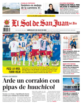 Cover of El Sol de San Juan del Rio