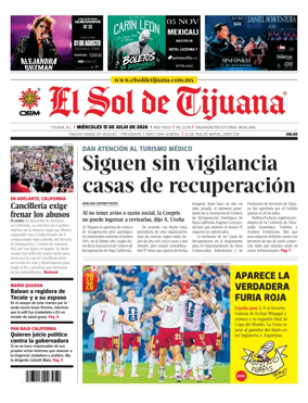Cover of El Sol de Tijuana