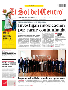 Cover of El Sol del Centro