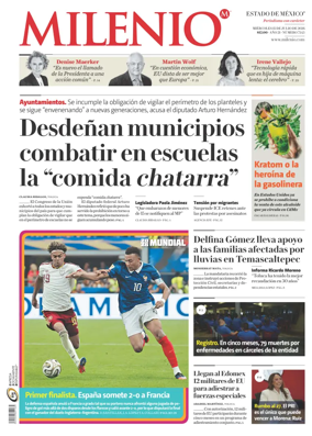 Cover of Milenio Edo de Mexico