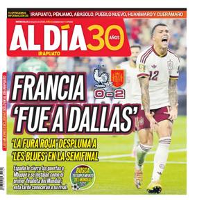 Cover of Periodico Al Dia (Irapuato)