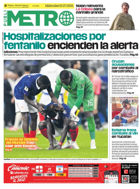 Cover of Publimetro Merida