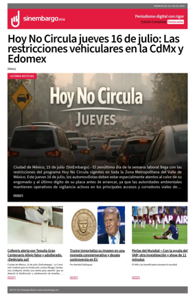 Cover of Sin Embargo destacadas