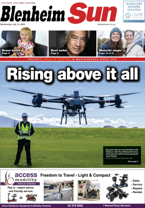 Cover of Blenheim Sun