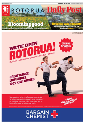 Cover of Rotorua Daily Post