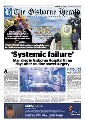 Cover of The Gisborne Herald
