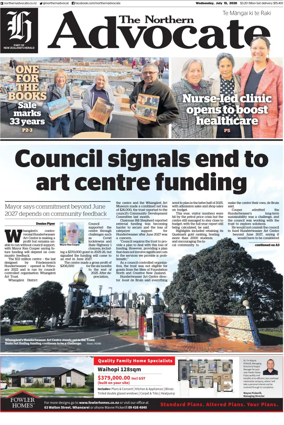 Cover of The Northern Advocate