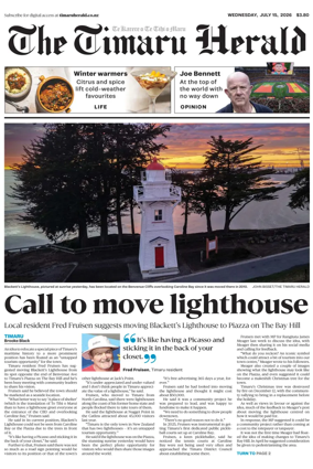 Cover of The Timaru Herald