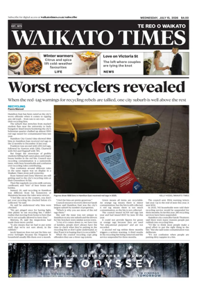 Cover of Waikato Times