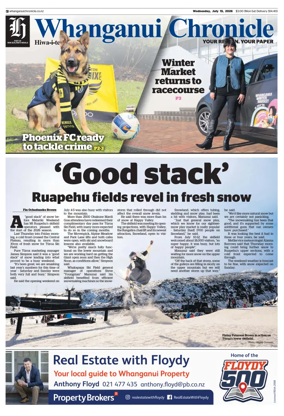 Cover of Whanganui Chronicle
