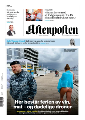 Cover of Aftenposten