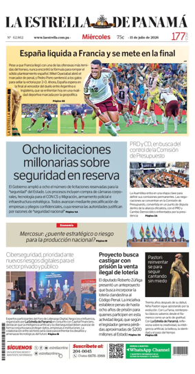 Cover of La Estrella de Panama