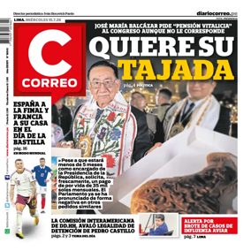 Cover of Diario Correo