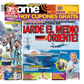 Cover of Diario Trome