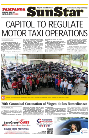 Cover of Sun.Star Pampanga