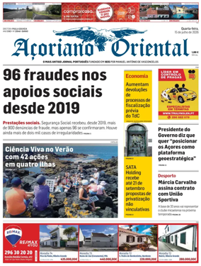 Cover of Acoriano Oriental