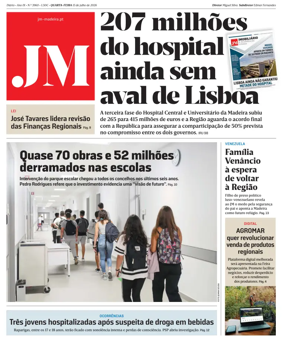 Cover of Jornal Madeira