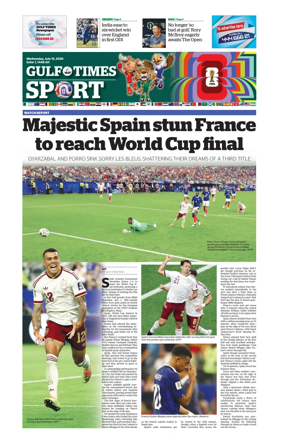 Cover of Gulf Times Sport