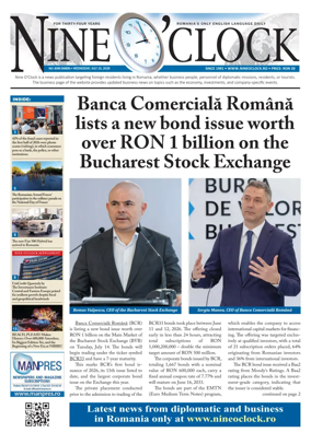 Cover of Nine o clock (Romania) Daily