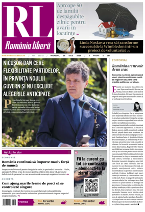 Cover of Romania Libera