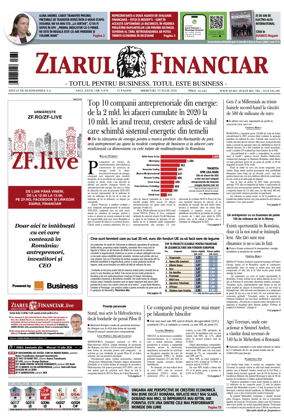 Cover of Ziarul Financiar