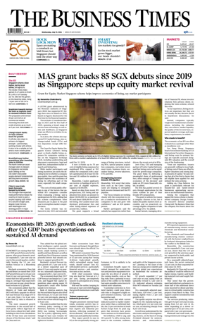 Cover of The Business Times