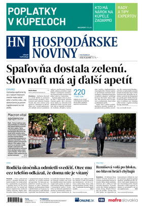 Cover of Hospodarske noviny