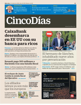 Cover of Cinco Dias