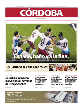 Cover of Diario Cordoba