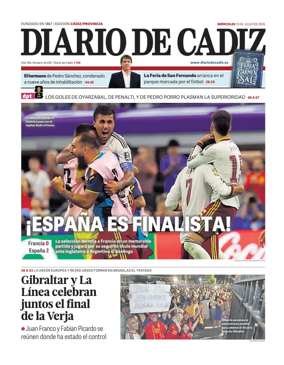 Cover of Diario de Cadiz
