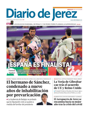 Cover of Diario de Jerez