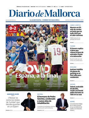Cover of Diario de Mallorca