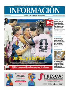 Cover of Diario Informacion (Elche y Vega Baja)
