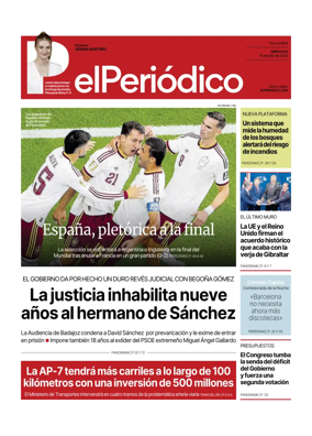 Cover of El Periodico - Castellano