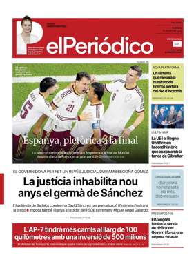 Cover of El Periodico - Catala