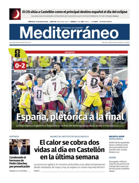 Cover of El Periodico Mediterraneo