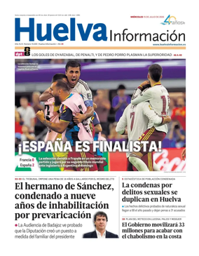 Cover of Huelva Informacion