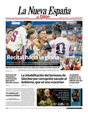 Cover of La Nueva Espana (Gijon)