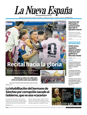 Cover of La Nueva Espana (Oviedo)