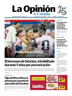 Cover of La Opinion de A Coruna