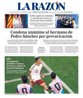 Cover of La Razon (Andalucia)