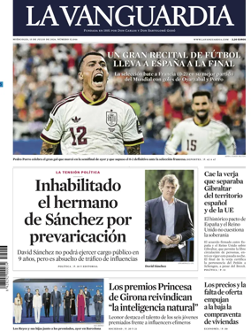 Cover of La Vanguardia (1st Edition)