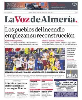 Cover of La Voz de Almeria