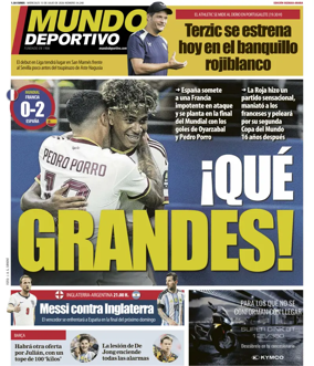 Cover of Mundo Deportivo (Bizkaia-Araba)