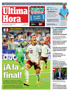 Cover of Ultima Hora