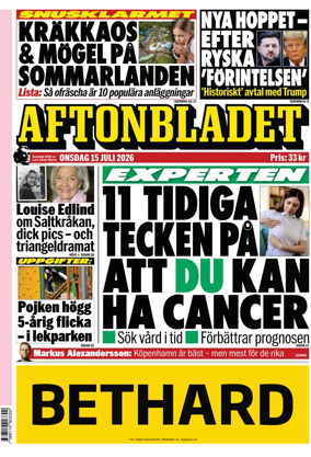 Cover of Aftonbladet