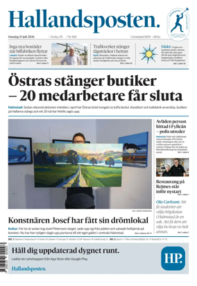 Cover of Hallandsposten