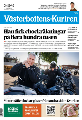 Cover of Vasterbottens-Kuriren