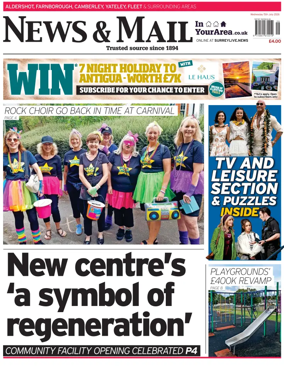 Cover of Aldershot News & Mail